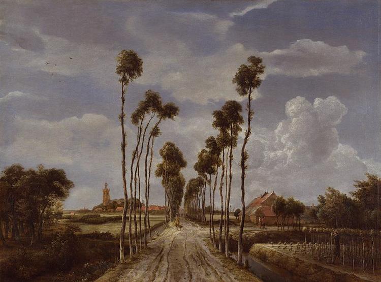 Meindert Hobbema Avenue at Middelharnis (mk08) oil painting image